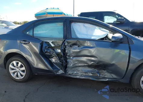 2014 Toyota Corolla Le from USA, damaged, VIN 5YFBURHE4EP074066